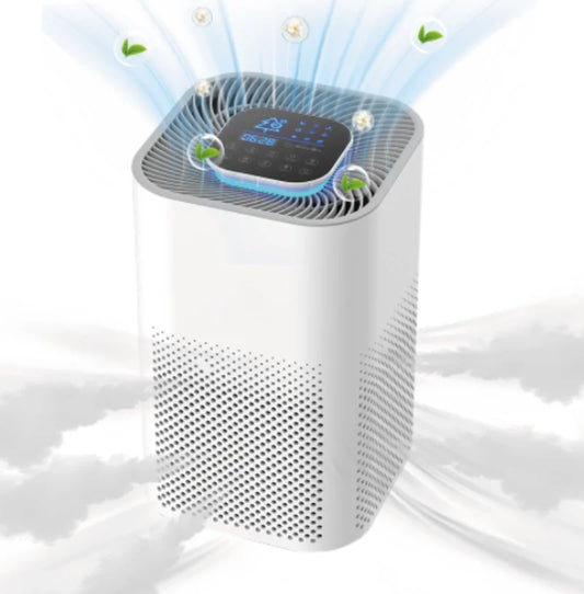 „Google Home“ pritaikytas plazminis WIFI namų oro valytuvas dideliems kambariams P