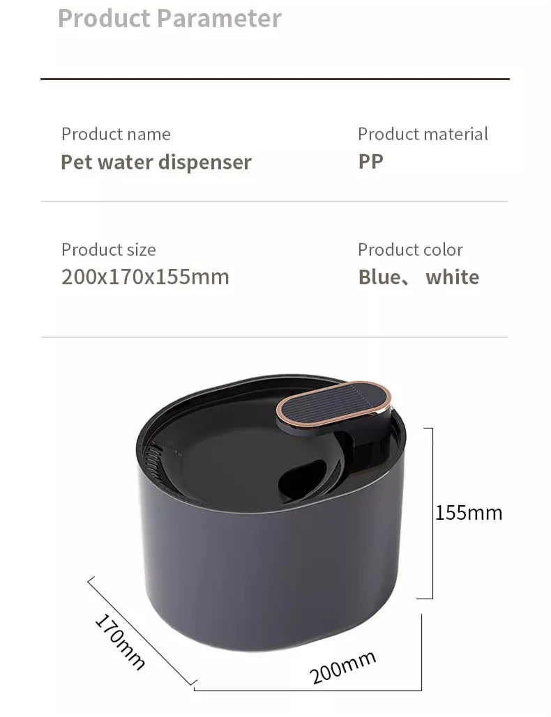Norvedic Smart 3L vandens fontanas katėms ir šunims
