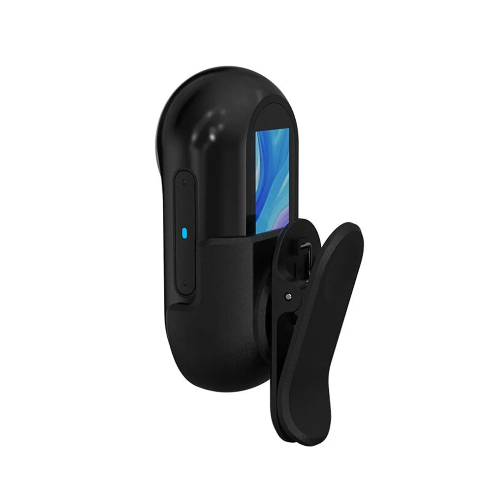 2025 m. nauja HD išmanioji nykščio kamera su magnetiniu besisukančiu laikikliu, skirta lauko sąlygoms